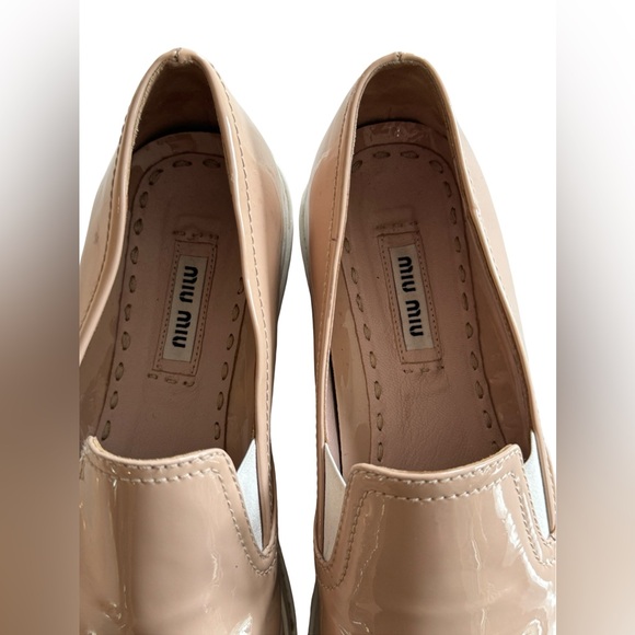 MIU MIU PATENT JEWELED sneakers - Picture 4 of 6